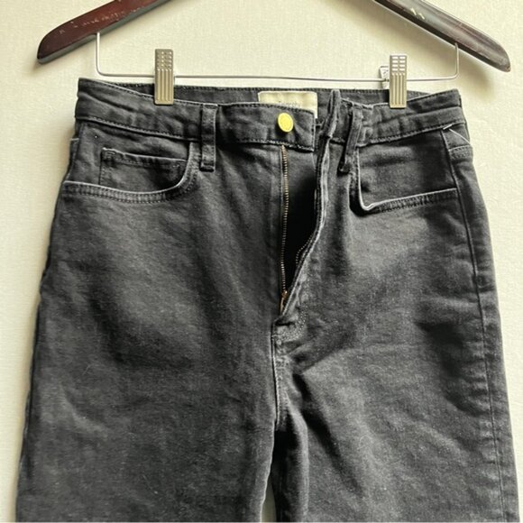 Triarchy high waisted Black Distressed Women's Jeans Sz 28 - Picture 6 of 11